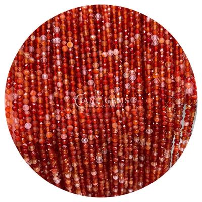 Gems Bead Natural Crystal Faceted Round Shape Small White Jade Howlite Loose Bead Strands for Bracelets
