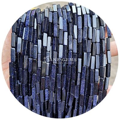 Wholesale Natural Crystal Gemstone Rectangular Cuboid Beads Loose Stone Bead Accessories Cube Bead Spacers for Jewelry
