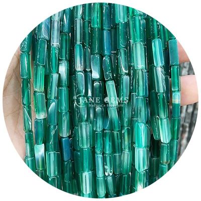 Wholesale Natural Crystal Gemstone Rectangular Cuboid Beads Loose Stone Bead Accessories Cube Bead Spacers for Jewelry