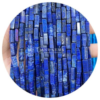 Wholesale Natural Crystal Gemstone Rectangular Cuboid Beads Loose Stone Bead Accessories Cube Bead Spacers for Jewelry