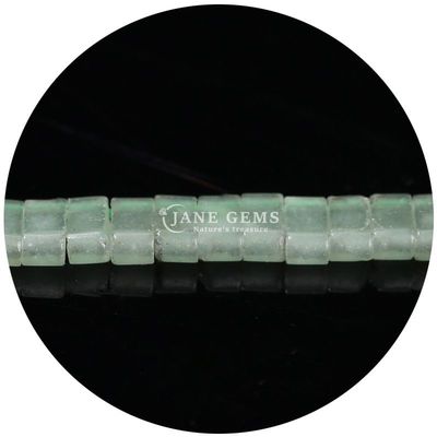 Wholesale Natural Crystal Gemstone Faceted Rectangular Beads Loose Stone Bead Accessories Faceted Spacers for Jewelry