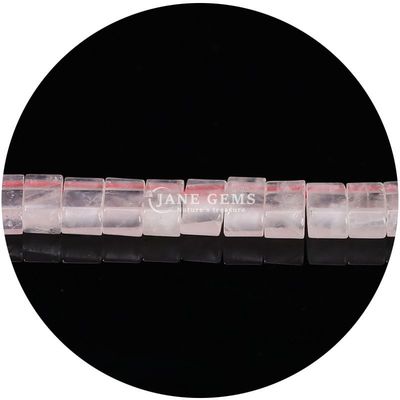 Wholesale Natural Crystal Gemstone Faceted Rectangular Beads Loose Stone Bead Accessories Faceted Spacers for Jewelry