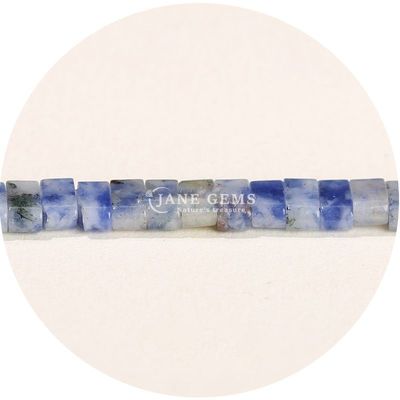 Wholesale Natural Crystal Gemstone Faceted Rectangular Beads Loose Stone Bead Accessories Faceted Spacers for Jewelry