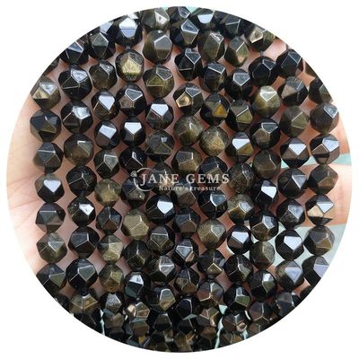 Wholesale Natural Crystal Gemstone Faceted Beads Faceted Loose Stone Bead Accessories Rhombus Bead Spacer for Jewelry