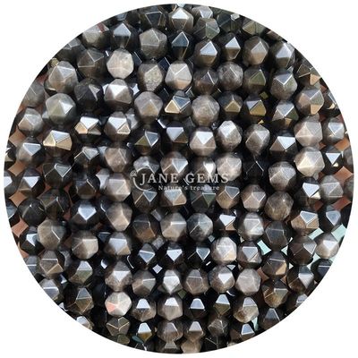 Wholesale Natural Crystal Gemstone Faceted Beads Faceted Loose Stone Bead Accessories Rhombus Bead Spacer for Jewelry