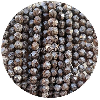 Wholesale Natural Crystal Gemstone Faceted Beads Faceted Loose Stone Bead Accessories Rhombus Bead Spacer for Jewelry