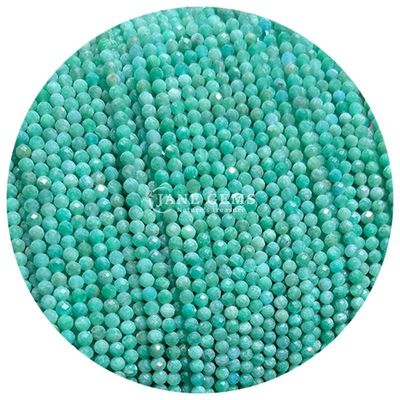 Gems Bead Natural Crystal Faceted Round Shape Small Citrine Sunstone Loose Bead Strands for Bracelets