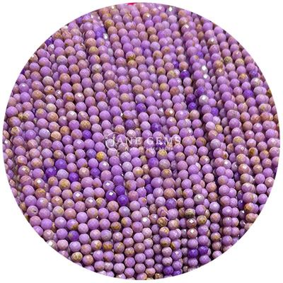 Gems Bead Natural Crystal Faceted Round Shape Small Citrine Sunstone Loose Bead Strands for Bracelets