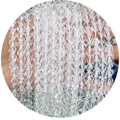 Genuine Faceted Gemstone Loose Beads High Durability for Jewelry Making
