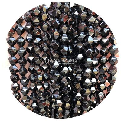 Genuine Faceted Gemstone Loose Beads High Durability for Jewelry Making
