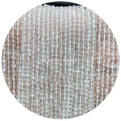 Wholesale Natural Crystal Gemstone Loose Beads Square Cube Loose Bead Amethyst Tourmaline Tiger Eye Bead for Jewelry