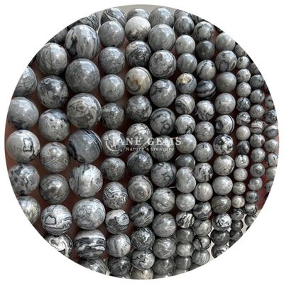 Wholesale Natural Stone Jasper Round Loose Beads 8mm Labradorite Loose Beads Rose Quartz Round Beads Spacers For Jewelry