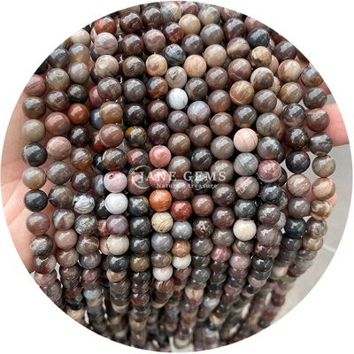 Wholesale Natural Stone Jasper Round Loose Beads 8mm Labradorite Loose Beads Rose Quartz Round Beads Spacers For Jewelry