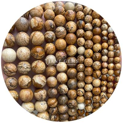 Wholesale Natural Stone Jasper Round Loose Beads 8mm Labradorite Loose Beads Rose Quartz Round Beads Spacers For Jewelry