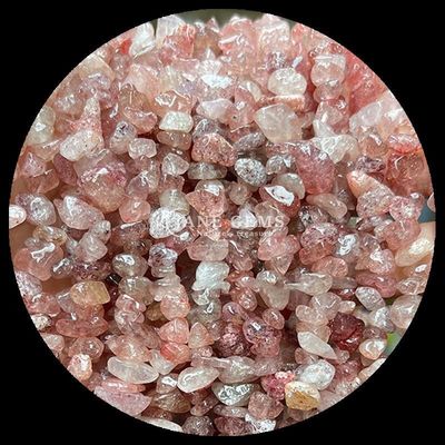 Tourmaline Garnet Gems Bead Natural Crystal Irregular Shape Chip Gravel Stone Loose Bead Strands For Bracelets
