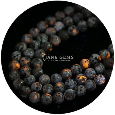 Wholesale Natural Gemstone Round Loose Beads 8mm Hematite Loose Beads Lava Stone Round Agate Beads Spacers for Jewelry M