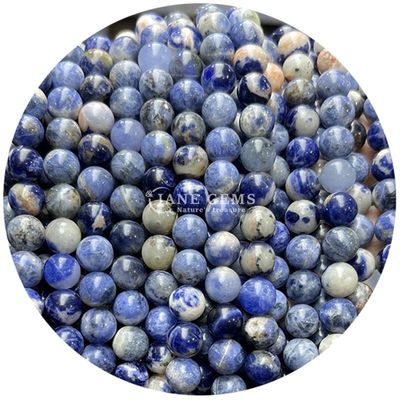 Wholesale Natural Gemstone Round Loose Beads 8mm Hematite Loose Beads Lava Stone Round Agate Beads Spacers for Jewelry M