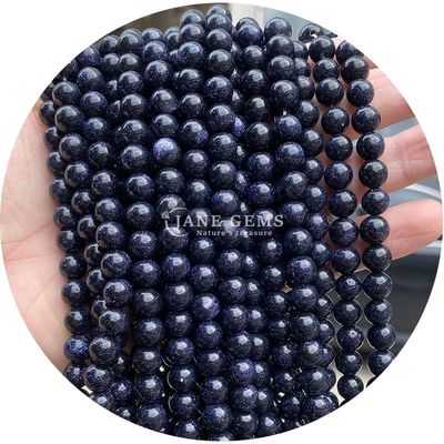 Wholesale Natural Gemstone Round Loose Beads 8mm Hematite Loose Beads Lava Stone Round Agate Beads Spacers for Jewelry M