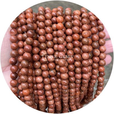 Wholesale Natural Gemstone Round Loose Beads 8mm Hematite Loose Beads Lava Stone Round Agate Beads Spacers for Jewelry M