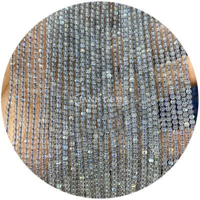 Wholesale Natural Gemstone Loose Beads 8mm Rhodolite Loose Beads Round Multicolor Tourmaline Beads Spacers for Jewelry