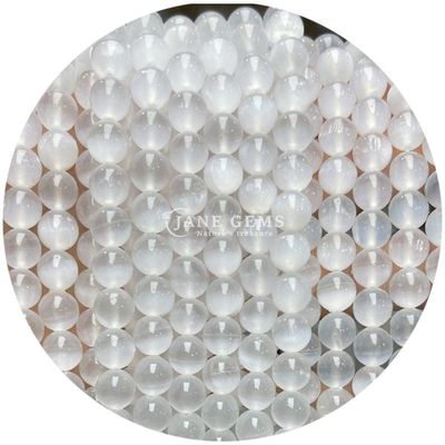Wholesale Natural 2A Plum Blossom Tourmaline Round Loose Beads Moonstone Flourite Sunstone Beads Spacers for Jewelry