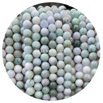 Wholesale Natural 2A Plum Blossom Tourmaline Round Loose Beads Moonstone Flourite Sunstone Beads Spacers for Jewelry