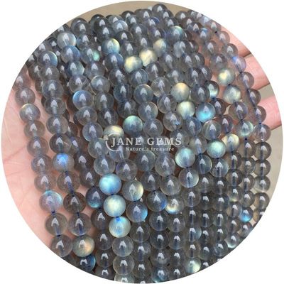 Wholesale Natural 2A Plum Blossom Tourmaline Round Loose Beads Moonstone Flourite Sunstone Beads Spacers for Jewelry