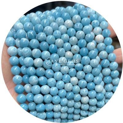 Wholesale Natural 2A Tourmaline Round Loose Beads Moonstone Loose Stone Beads Rainbow Fluorite Beads Spacers for Jewelry