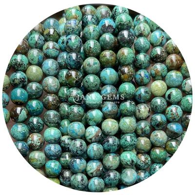 Wholesale Natural 2A Tourmaline Round Loose Beads Moonstone Loose Stone Beads Rainbow Fluorite Beads Spacers for Jewelry
