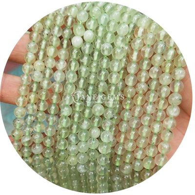 Wholesale Natural 2A Tourmaline Round Loose Beads Moonstone Loose Stone Beads Rainbow Fluorite Beads Spacers for Jewelry