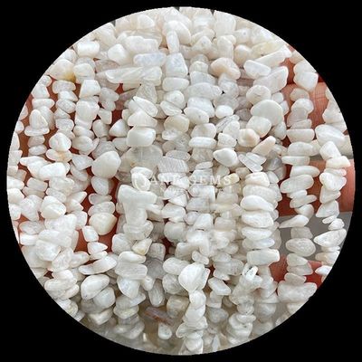 Moonstone Tourmaline Gems Bead Natural Crystal Irregular Shape Chip Gravel Stone Loose Bead Strands For Bracelets