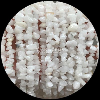 Moonstone Tourmaline Gems Bead Natural Crystal Irregular Shape Chip Gravel Stone Loose Bead Strands For Bracelets