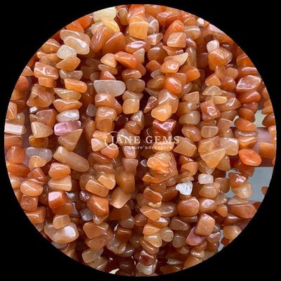Green Aventurine Gems Bead Natural Crystal Irregular Shape Chip Gravel Stone Loose Bead Strands For Bracelets