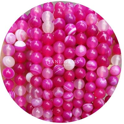 Wholesale Natural Gemstone Round Loose Beads 8mm Blue Gypsum Loose Beads Round Hematite Beads Spacers for Jewelry Making