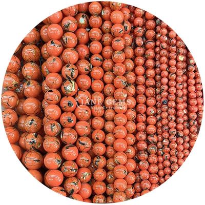 Wholesale Natural Gemstone Round Loose Beads 8mm Multicolor Striped Agate Loose Beads Round Beads Spacers for Jewelry