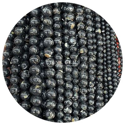 Wholesale Natural Gemstone Round Loose Beads 8mm Multicolor Striped Agate Loose Beads Round Beads Spacers for Jewelry