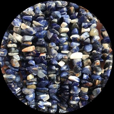 Sodalite Mookite Gems Bead Natural Crystal Irregular Shape Chip Gravel Stone Loose Bead Strands For Bracelets