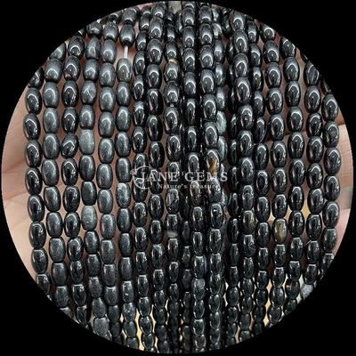 Tiger's Eye Yellow Aventurine Gem Bead Natural Crystal Rice Shape Stone Loose Bead Strands For Bracelets