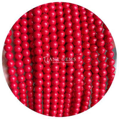 Wholesale Howlite Round Stone Loose Beads Turquoise Loose Beads Round Beads Spacers For Jewelry Making