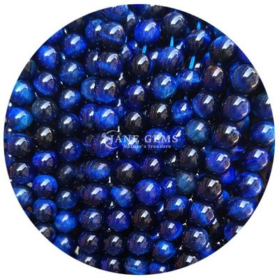 Gender-Neutral Crystal Bead Stone 8mm Tiger Eye Round Beads for Jewelry Making