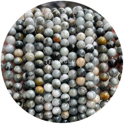 Gender-Neutral Crystal Bead Stone 8mm Tiger Eye Round Beads for Jewelry Making