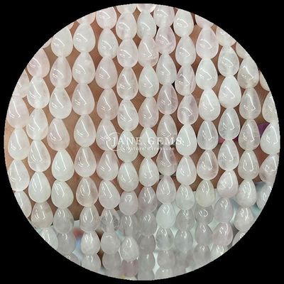 Red Jasper Opalite Tiger's Eye Gem Bead Natural Crystal Water Drop Shape Stone Loose Bead Strands For Bracelets