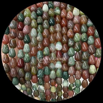 Lapis Lazuli Green Aventurine Gem Bead Natural Crystal Water Drop Shape Stone Loose Bead Strands For Bracelets