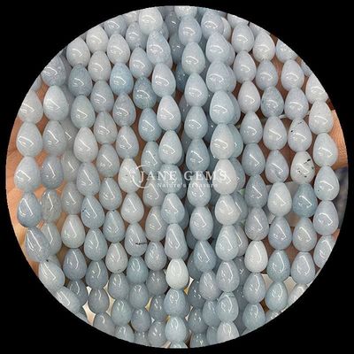 Lapis Lazuli Green Aventurine Gem Bead Natural Crystal Water Drop Shape Stone Loose Bead Strands For Bracelets