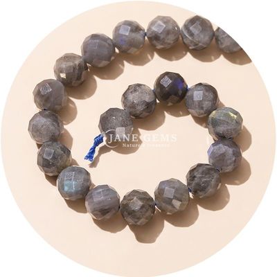 Wholesale Authentic Natural Gemstone Loose Beads Faceted Crystal Loose Beads Rose Quartz Stone Beads for Crafting