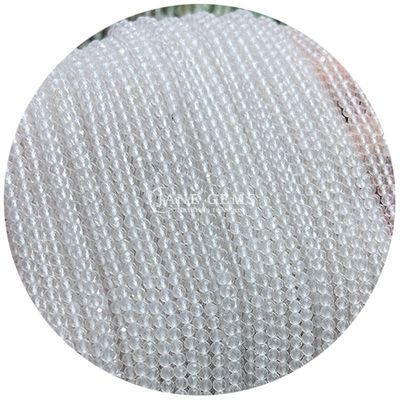 Wholesale Semi-pricious Gemstone Faceted Beads Faceted Loose Stone Bead Accessories Rose Quartz Bead Spacer for Jewelry