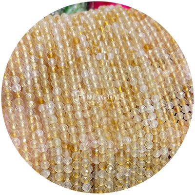 Wholesale Multicolor Quartz Semi-pricious Gemstone Faceted Beads Accessories Shell Pearl Spacer For Jewelry Making