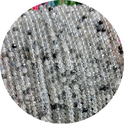 Wholesale Multicolor Quartz Semi-pricious Gemstone Faceted Beads Accessories Shell Pearl Spacer For Jewelry Making