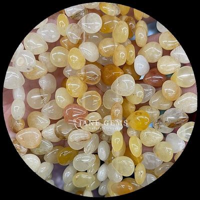 Indian Agate Topaz Gem Bead Natural Crystal Water Drop Shape Stone Loose Bead Strands For Bracelets