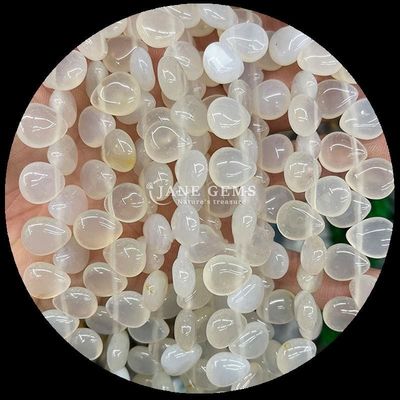 Howlite Crazy Agate Gem Bead Natural Crystal Water Drop Shape Stone Loose Bead Strands For Bracelets